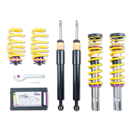 KW Audi A4 B9 Sedan 2WD Without EDC 50mm Coilover Kit V1 - Mammoth Racing -