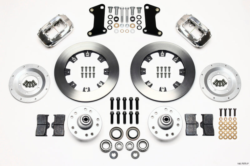 Wilwood Forged Dynalite Front Kit 12.19in Polished 67-69 Camaro 64-72 Nova Chevelle - My Store