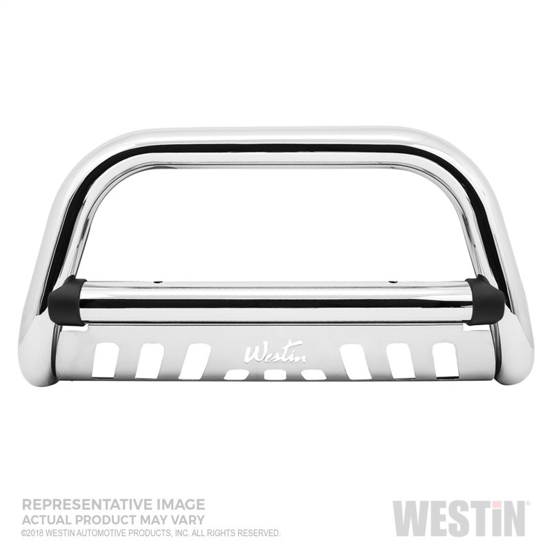 Westin 19-21 Chevrolet Silverado 1500 Ultimate Bull Bar - Chrome - Mammoth Racing -