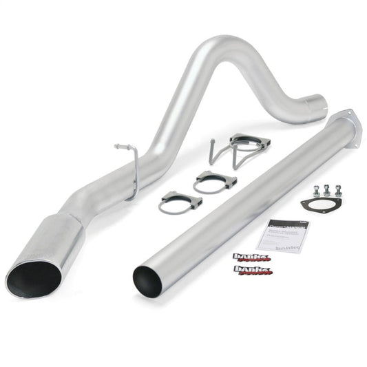 Banks Power 15 Ford 6.7L F250-350-450 CCSB/CCLB SRW Monster Exh Sys - SS Single Exh w/ Chrome Tip - Mammoth Racing -