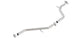 Borla 2019 Corolla SE/XSE 2.0L AT/MT FWD 4DR Hatchback Mid Pipes - Mammoth Racing -