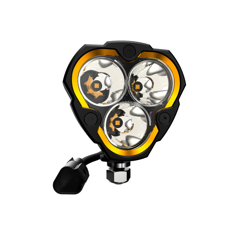 KC HiLiTES Flex ERA 3 LED Light Spot Beam Single 40w - Mammoth Racing -
