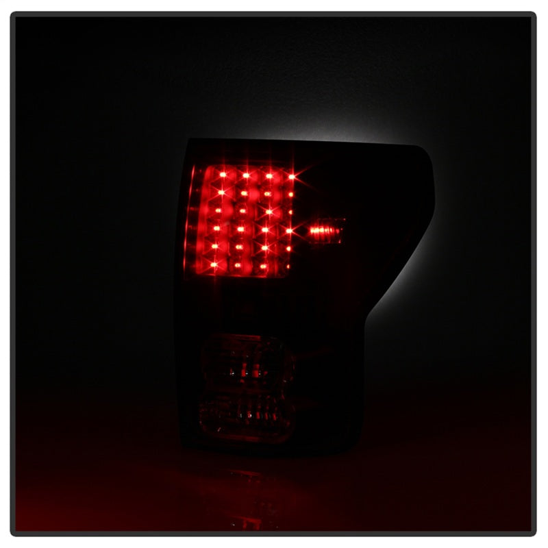 Xtune Toyota Tundra 07-13 LED Tail Lights Black ALT-ON-TTU07-LED-BK - Mammoth Racing -