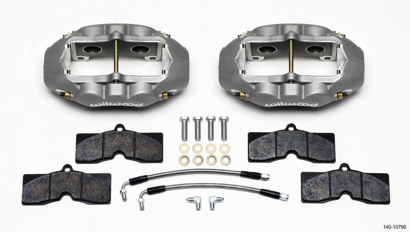 Wilwood D8-4 Rear Caliper Kit Clear Corvette C2 / C3 65-82 - Mammoth Racing -