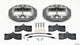 Wilwood D8-4 Rear Caliper Kit Clear Corvette C2 / C3 65-82 - Mammoth Racing -