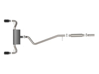 aFe Ford Bronco Sport 21-22 L3-1.5L (t)/L4-2.0L (t) Vulcan Cat-Back Exhaust System- Black Tips - Mammoth Racing -