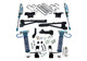 Superlift 17-19 Ford F-250 SD 4WD 4in King Rad. Arm Lift Kit w/King FR Coils & Rear Reservoir Shocks - Mammoth Racing -
