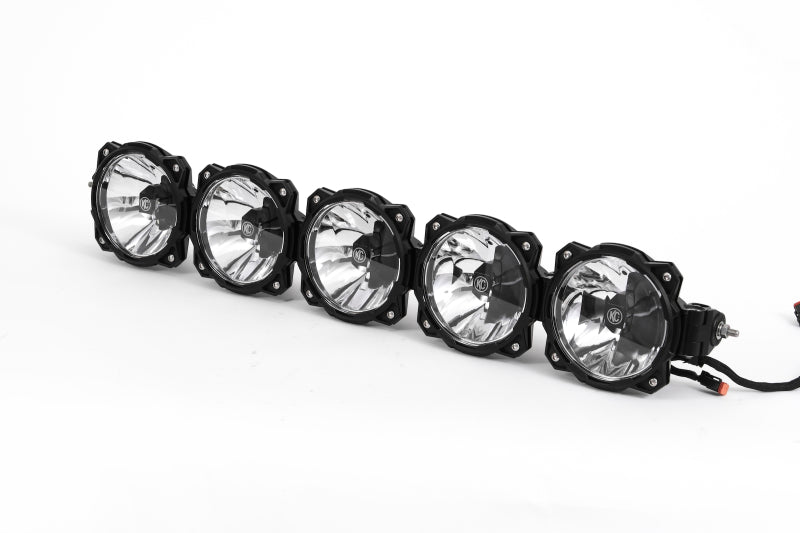 KC HiLiTES Universal 32in. Pro6 Gravity LED 5-Light 100w Combo Beam Light Bar (No Mount) - Mammoth Racing -