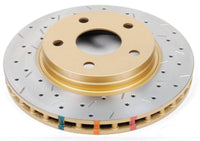 DBA 07-18 Jeep Wrangler (302mm Front Rotor) Front 4000 Series Drilled & Slotted Rotor - Mammoth Racing -