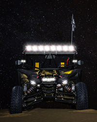 KC HiLiTES Yamaha Yxz1000r 39in. Pro6 Gravity LED 6-Light 120w Combo Beam Overhead Light Bar System - Mammoth Racing -