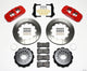 Wilwood Aero4 Rear Kit 14.25in Red 2006-10 Magnum/Challngr/Chrgr/300C - Mammoth Racing -