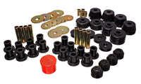 Energy Suspension 72-85 Dodge/Plymouth 1/2 & 3/4 Ton S/C Pickup Black Hyper-Flex Master Bushing Set - Mammoth Racing -