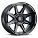 Icon Bandit 20x10 5x150 -24mm 4.5in BS 110.10mm Bore Gloss Black Wheel - Mammoth Racing -