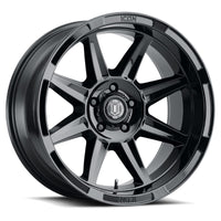 Icon Bandit 20x10 6x5.5 -24mm 4.5in BS 106.10mm Bore Gloss Black Wheel - Mammoth Racing -