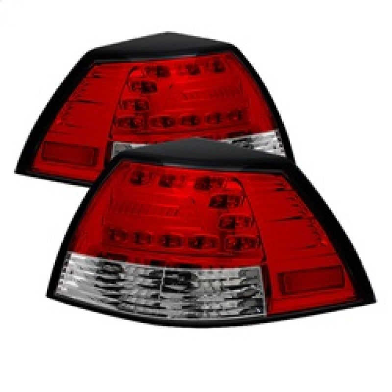 Spyder Pontiac G8 08-09 LED Tail Lights Red Clear ALT-YD-PG808-LED-RC - Mammoth Racing -