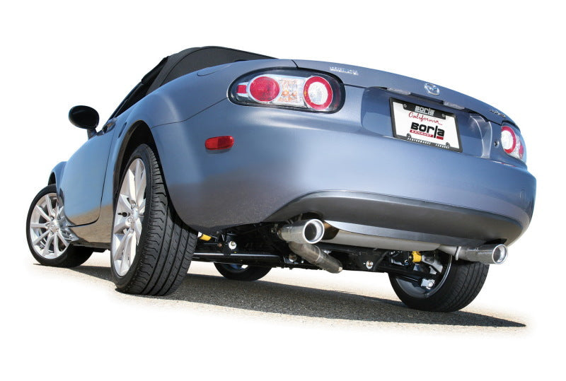 Borla 06-14 Mazda MX-5 Miata 2.0L RWD Twin-Tip Cat Back Exhaust - My Store