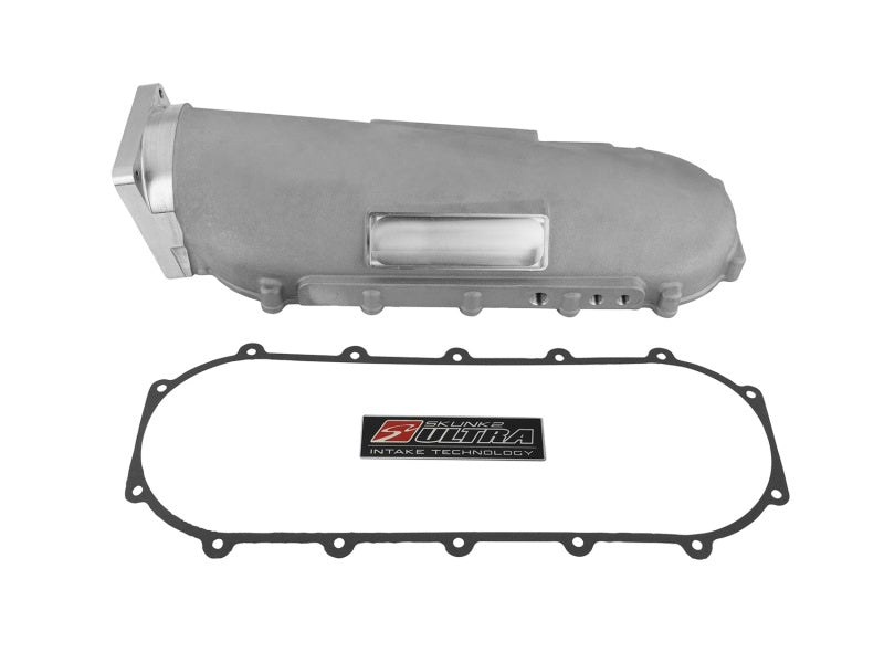 Skunk2 Ultra Race Series Side-Feed Plenum - B/D Series Silver - Mammoth Racing -