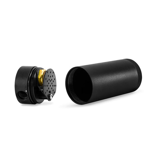Mishimoto 2-Port Universal XL Baffled Catch Can - Black - Mammoth Racing -