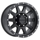 Method Mr301 The Standard 16x7 0mm Offset 8x6.5 130.81mm CB Matte Black Wheel - Mammoth Racing -