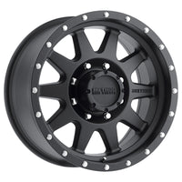 Method Mr301 The Standard 17x9 -12mm Offset 8x170 130.81mm CB Matte Black Wheel - Mammoth Racing -