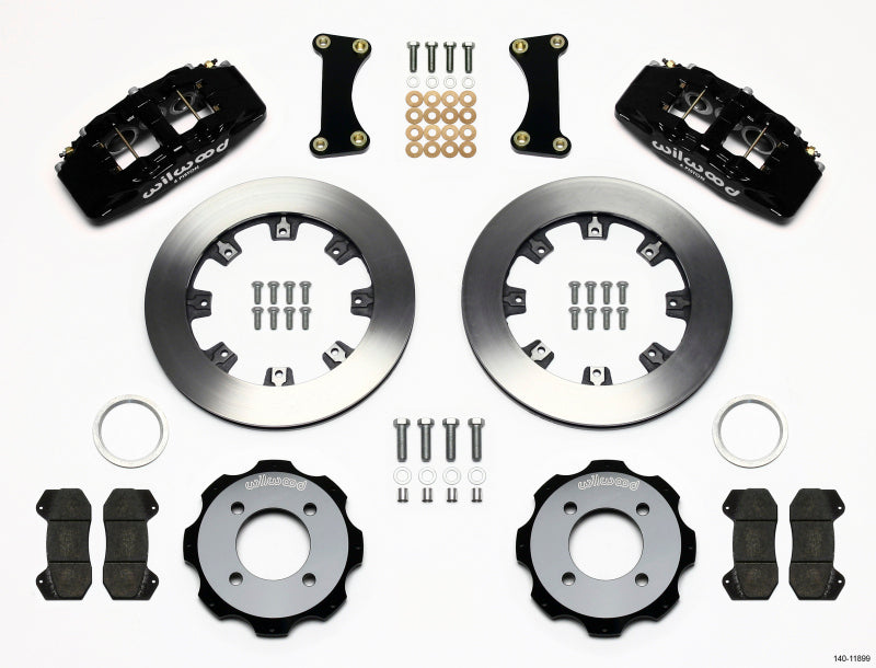 Wilwood Dynapro 6 Front Hat Kit 12.19in 2011 Fiesta - Mammoth Racing -