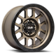DV8 Offroad 883 Aluminum Beadlock Wheels 17x9 6x139.7 +0mm Matte Bronze - Mammoth Racing -