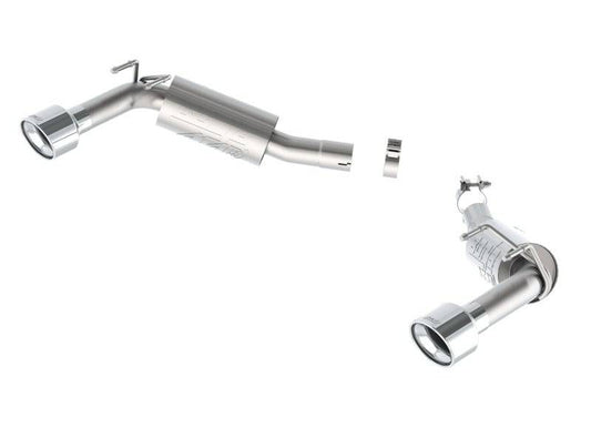 Borla 14-15 Camaro SS 6.2L V8 RWD Single Split Rr Exit ATAK Exhaust (rear section only) - Mammoth Racing -