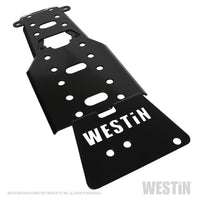 Westin/Snyper 07-11 Jeep Wrangler Transmission Pan Skid Plate - Textured Black - Mammoth Racing -