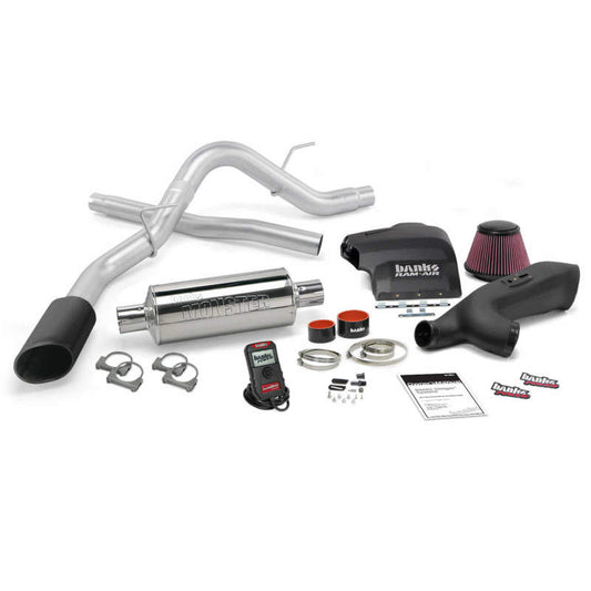 Banks Power 11-14 Ford F-150 3.5L EcoBoost Stinger System - SS Single Exhaust w/ Black Tip - Mammoth Racing -