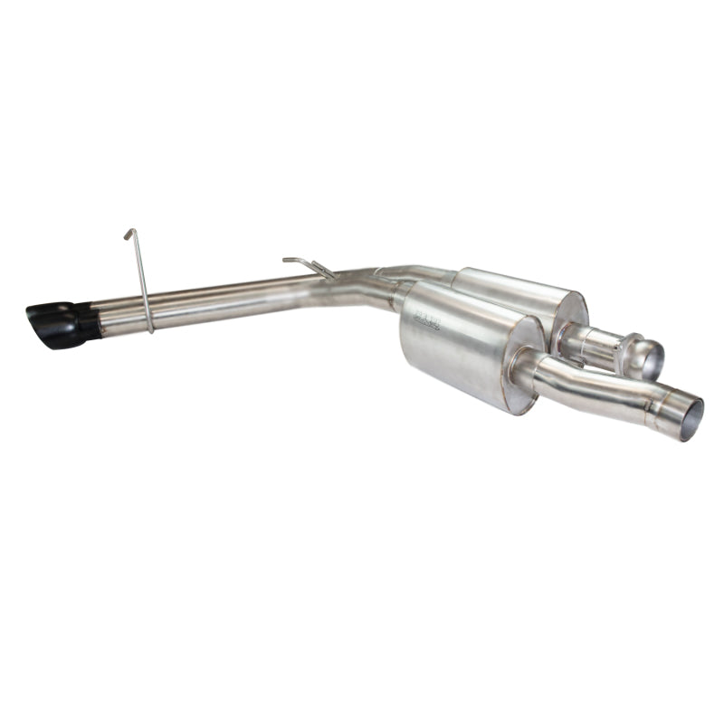 Kooks 17-19 Ford F150 Raptor EcoBoost Super CC 3in Dual Side Exit CB Exh (2 Mufflers/Black Tips) - Mammoth Racing -