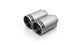 Remus Stainless Steel 98mm Polished w/Carbon Insert Tail Pipe Set (Pair) - Mammoth Racing -
