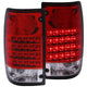 ANZO 1989-1995 Toyota Pickup LED Taillights Red/Clear - My Store