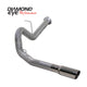 Diamond Eye KIT 4in DPF-BACK SGL AL 07.5-10 CHEVY 6 6L 2500/3500 PCKGD BX46X14X14OD EL-PL - Mammoth Racing -