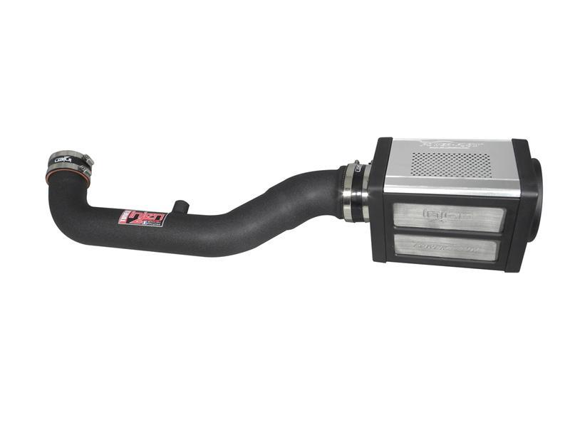 Injen 05-19 Nissan Frontier 4.L V6 w/ Power Box Wrinkle Black Power-Flow Air Intake Syst - Mammoth Racing -