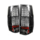 Spyder Chevy Suburban/GMC Yukon/Yukon Denali 07-14 LED Tail Lights Blk ALT-YD-CSUB07-LED-BK - Mammoth Racing -