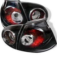 Spyder Volkswagen Golf V 06-09 Euro Style Tail Lights Black ALT-YD-VG03-BK - Mammoth Racing -