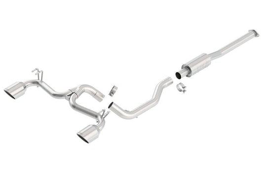 Borla 08-14 Mitsubishi EVO X Catback Exhaust - Mammoth Racing -