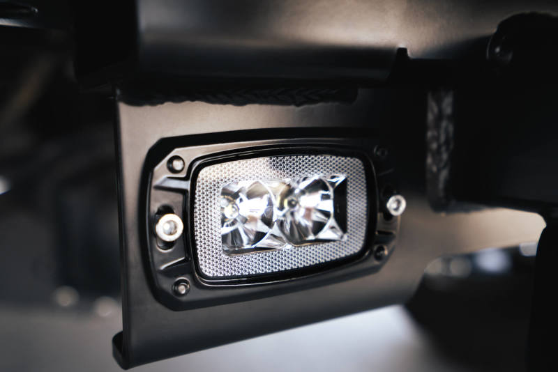 DV8 Offroad 07-21 Jeep Wrangler (JK/JL) Bolt-On Hitch w/ Lights - Mammoth Racing -