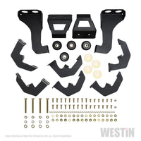 Westin 2020 Chevy Silverado 2500/3500 HDX Drop W2W Nerf Step Bars - Textured Black - Mammoth Racing -