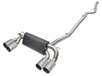 aFe 16-18 BMW M2 L6-3.0L MACH Force-Xp 3in to 2.5in 304 SS Cat-Back Exhaust System-Quad Polish Tips - Mammoth Racing -