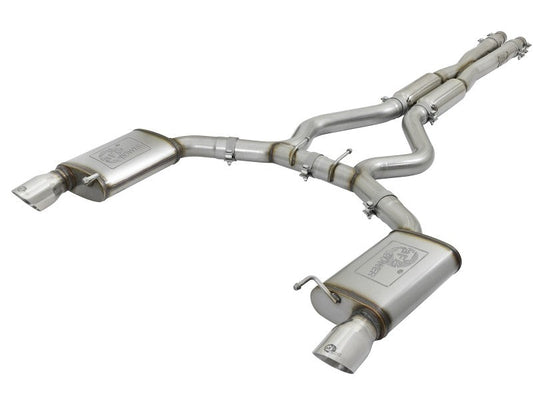 aFe MACHForce XP 3in-2.5in 304SS Exhaust Cat-Back 15-20 Audi S3 L4-2.0L (t) - Polished Tips - Mammoth Racing -