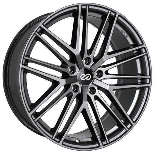 Enkei Phantom 18x8 5x114.3 40mm Offset 72.6mm Bore Anthracite Wheel - Mammoth Racing -