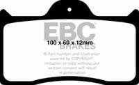 EBC Brakes Yellowstuff Performance Brake Pads - My Store