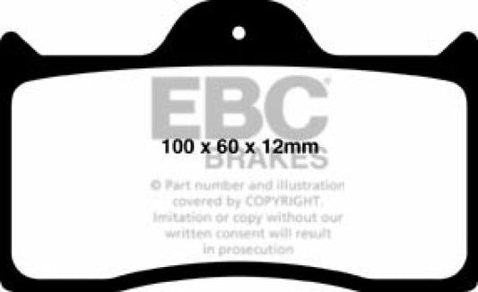 EBC Brakes Yellowstuff Performance Brake Pads - My Store