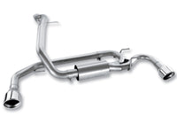 Borla 10-13 Mazda 3/Mazdaspeed 3 2.5L/2.3L Turbo FEW MT Hatchback SS Exhaust (rear section only) - My Store
