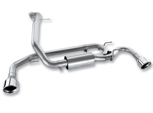 Borla 10-13 Mazda 3/Mazdaspeed 3 2.5L/2.3L Turbo FEW MT Hatchback SS Exhaust (rear section only) - My Store
