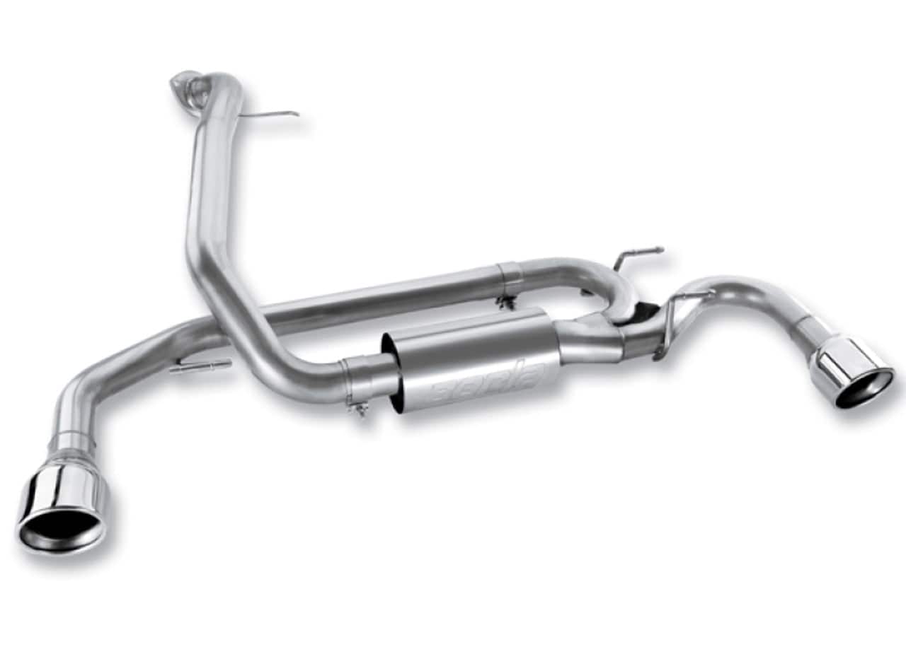 Borla 10-13 Mazda 3/Mazdaspeed 3 2.5L/2.3L Turbo FEW MT Hatchback SS Exhaust (rear section only) - Mammoth Racing -