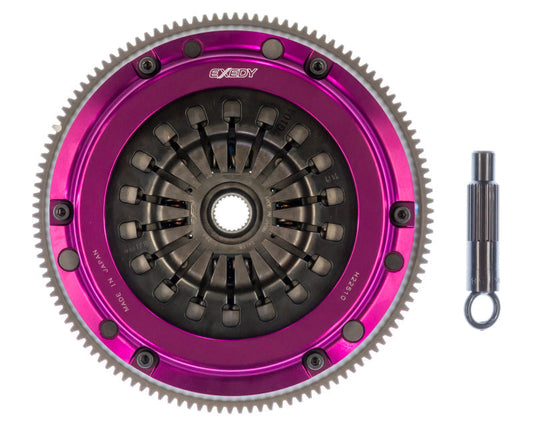 Exedy 1991-1996 Acura NSX V6 Hyper Single Carbon-D Clutch Sprung Center Disc Pull Type Cover - Mammoth Racing -