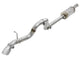 aFe MACH Force-Xp 2.5in 409SS Axle-Back Hi-Tuck Exh Sys w/ Pol Tip 18-20 Jeep Wrangler (JL) V6 3.6L - Mammoth Racing -