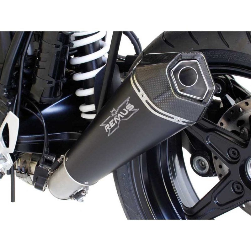 Remus 2016 BMW R nineT Hypercone Black Slip On - Mammoth Racing -